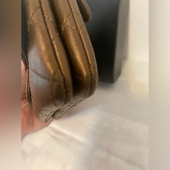 Authentic Chanel Quilted Caviar Card/Coin Mini Wallet - Picture 6 of 13